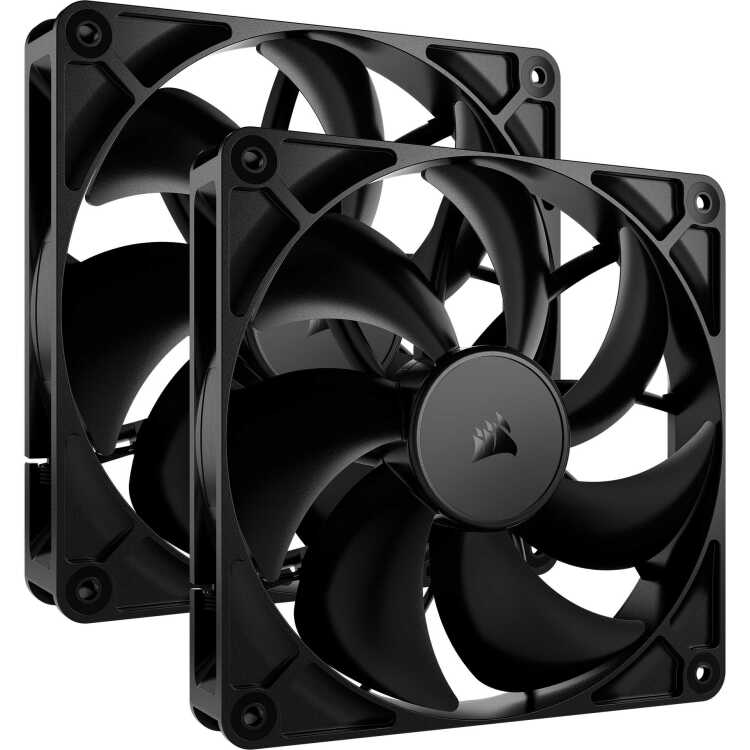 Corsair RS140 PWM case fan 2 stuks, 4-pins PWM fan-connector