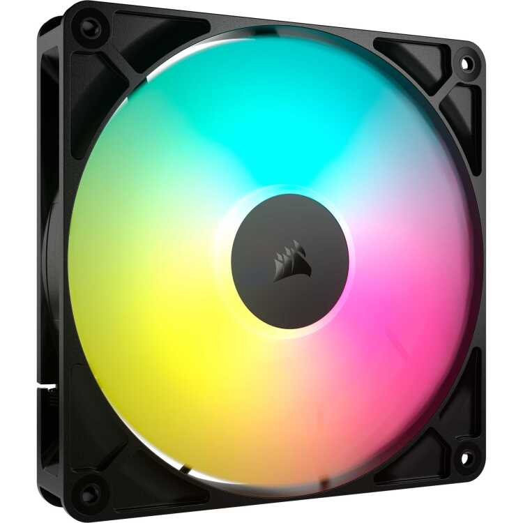 Corsair RS140 ARGB case fan 4-pins PWM fan-connector