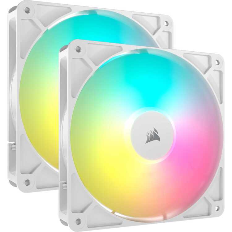 Corsair RS140 ARGB case fan 2 stuks, 4-pins PWM fan-connector