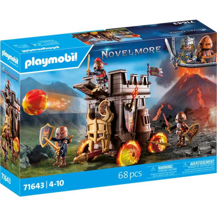 PLAYMOBIL Novelmore - Burnham Raiders Strijdwagen met Vuurkanon constructiespeelgoed 71643