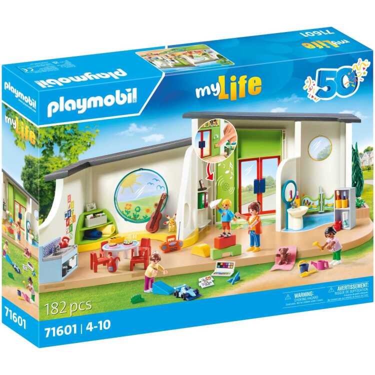 PLAYMOBIL myLife - Kinderdagverblijf 'De regenboog' constructiespeelgoed 71601