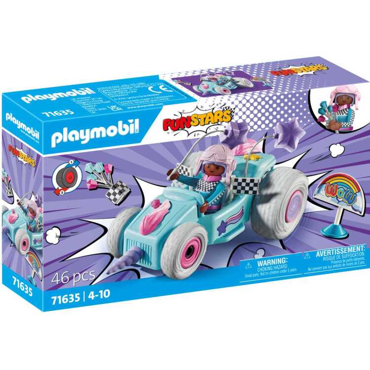 PLAYMOBIL Funstars - Racing Unicorn constructiespeelgoed 71635