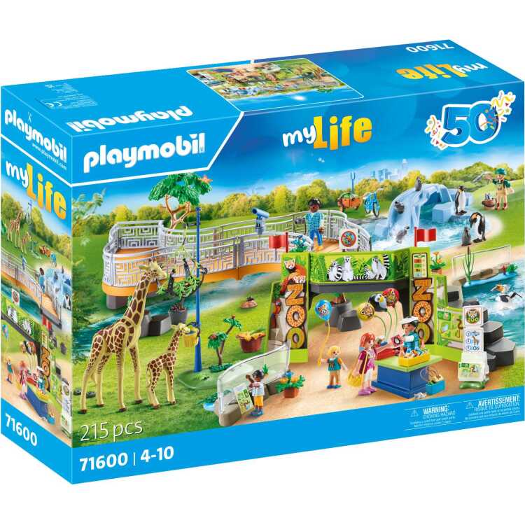PLAYMOBIL myLife - Grote Stadsdierentuin constructiespeelgoed 71600