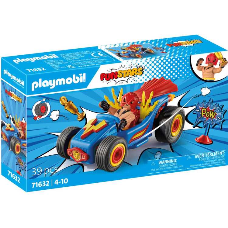 PLAYMOBIL Funstars - Racing Wrestler constructiespeelgoed 71632