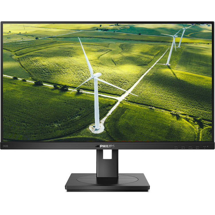 Philips 242B1G ledmonitor HDMI, DisplayPort, DVI-D, VGA, USB-A, USB-B