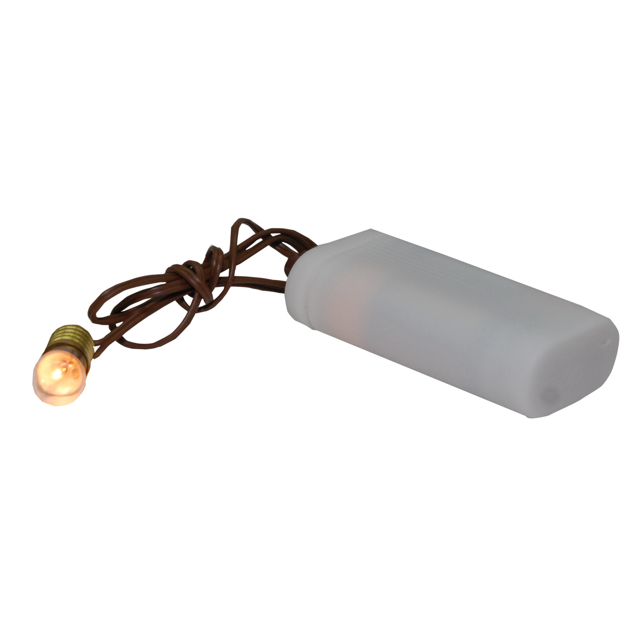 Kerststal verlichting - lichtsnoer - op batterijen - LED - 30 cm -