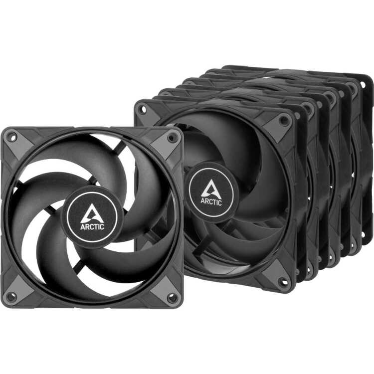 ARCTIC P12 Max case fan 5 Stuks, 4-pin PWM