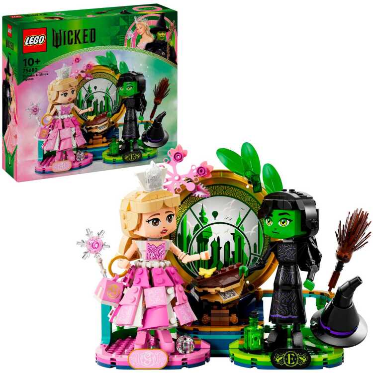 LEGO Wicked - Elphaba en Glinda figuren constructiespeelgoed 75682