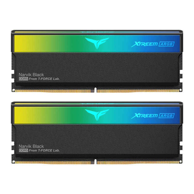 Team Group 48 GB DDR5-7600 (2x 24 GB) Dual-Kit werkgeheugen XTREEM ARGB, FF9D548G7600HC36EDC01, XMP 3.0