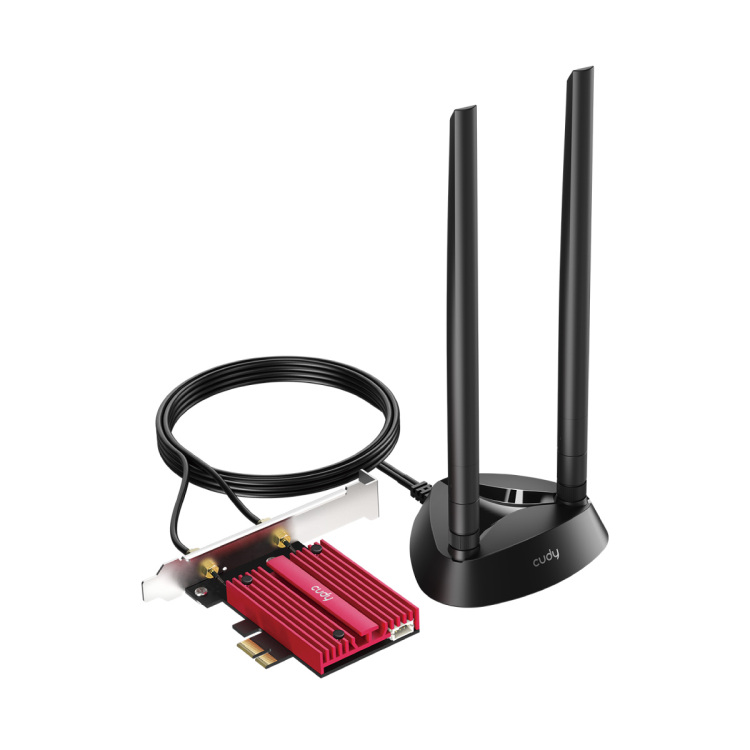 Cudy AX5400 Wi-Fi 6E Bluetooth 5.3 PCI-E Adapter wlan adapter