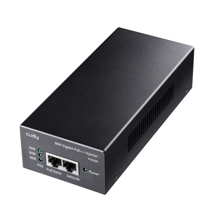 Cudy 90W Gigabit PoE+/PoE Injector poe-injector POE400
