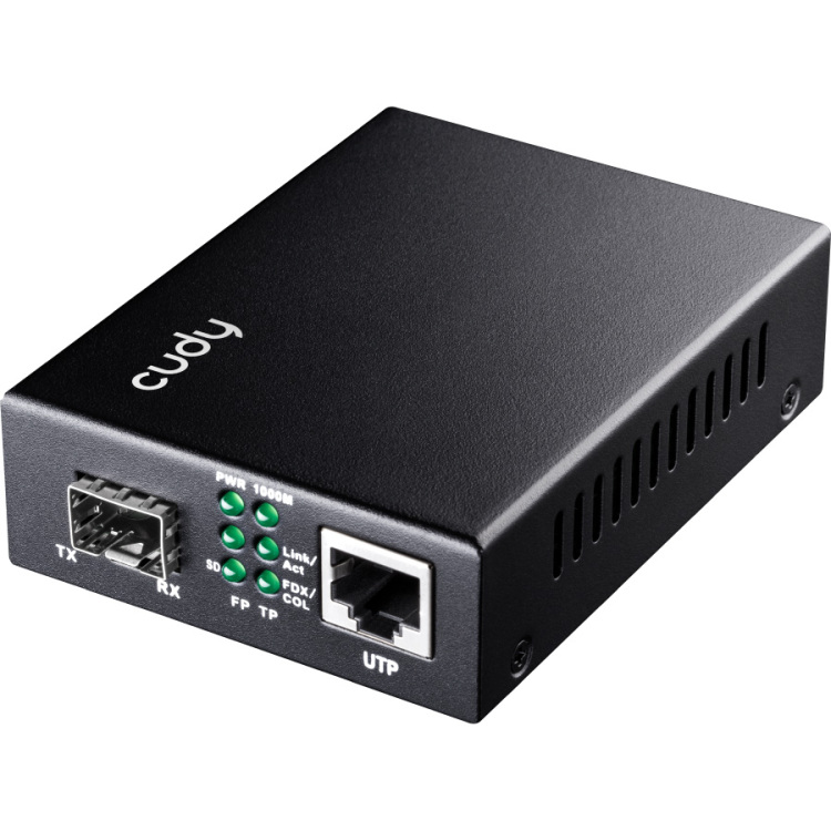 Cudy MC220P Gigabit PoE Ethernet Media Converter mediaconverter PoE