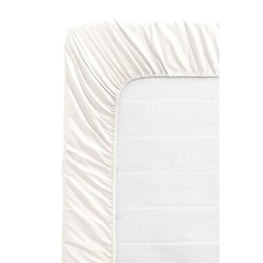 Hoeslaken Katoen - off white - 160x200 cm - Leen Bakker