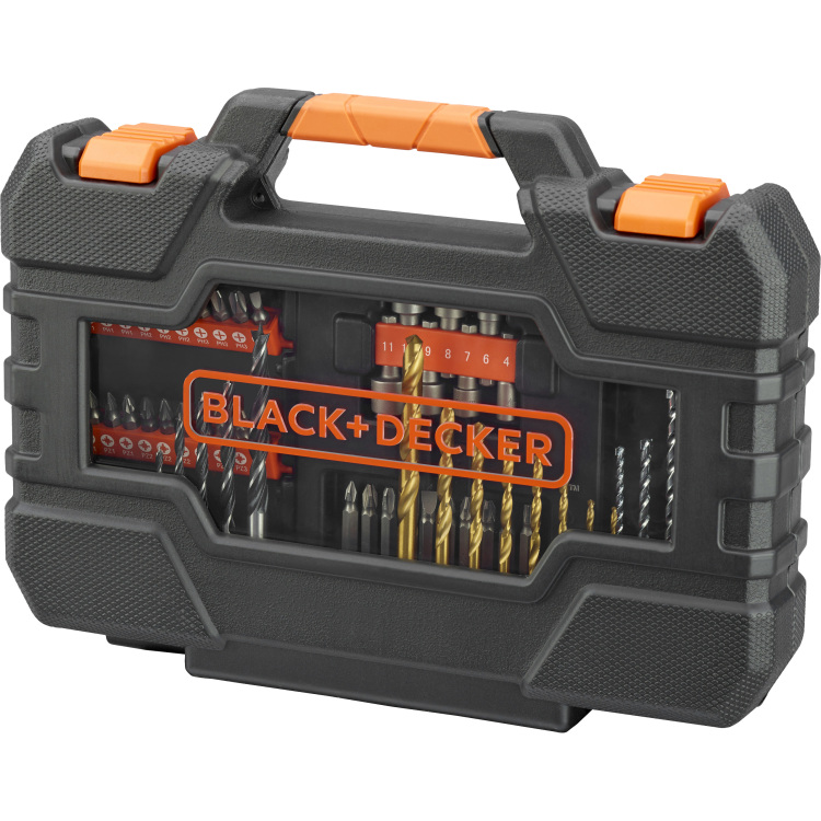 BLACK+DECKER Easy Grip Flip Bit system A7231-XJ boor- en bitset 76-Delig