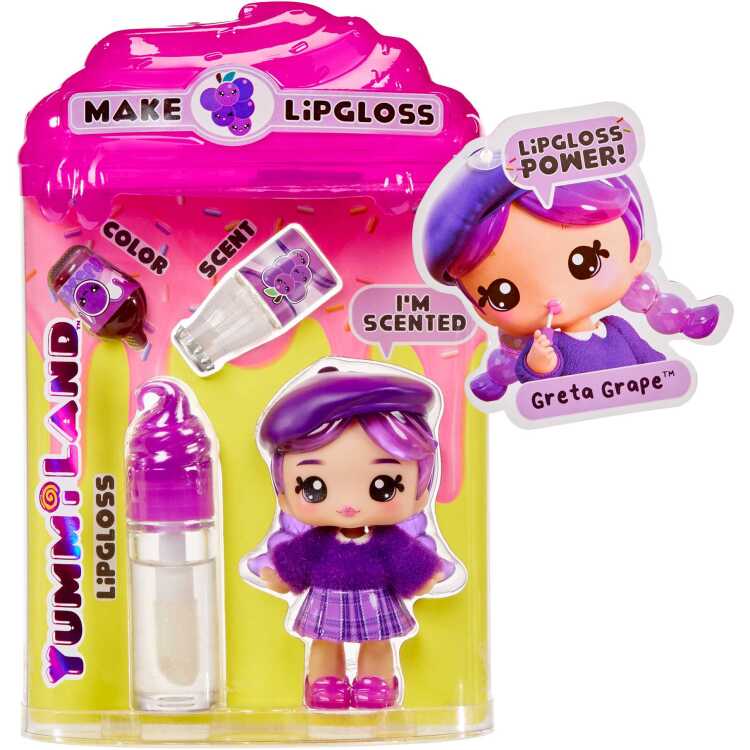 MGA Entertainment Yummiland Lipgloss - Greta Grape pop