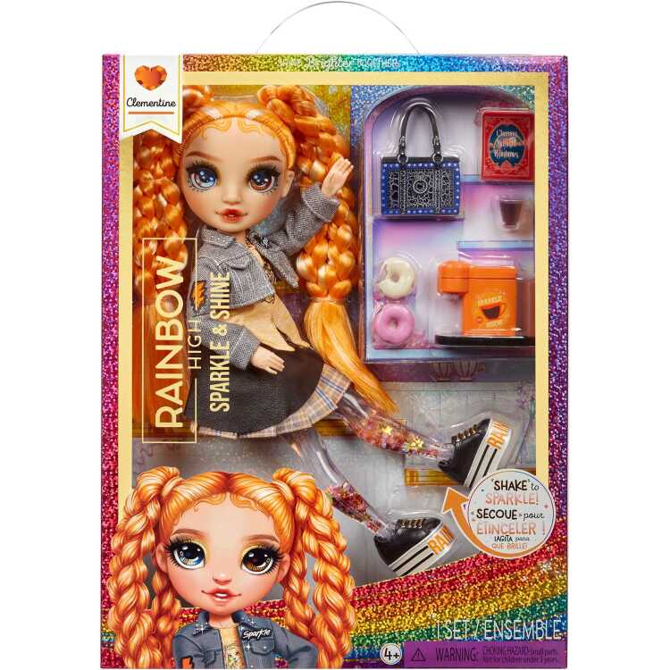MGA Entertainment Rainbow High Sparkle & Shine - Clementine pop