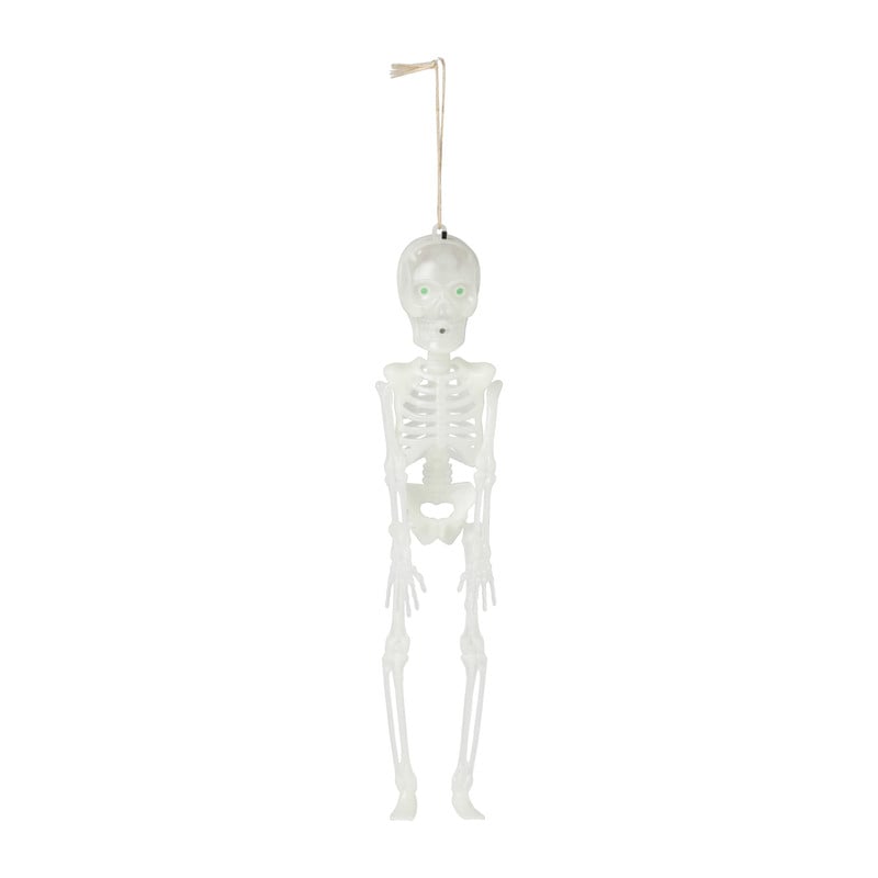 Skelet halloween - led/geluid - 25x5.5x4.5 cm
