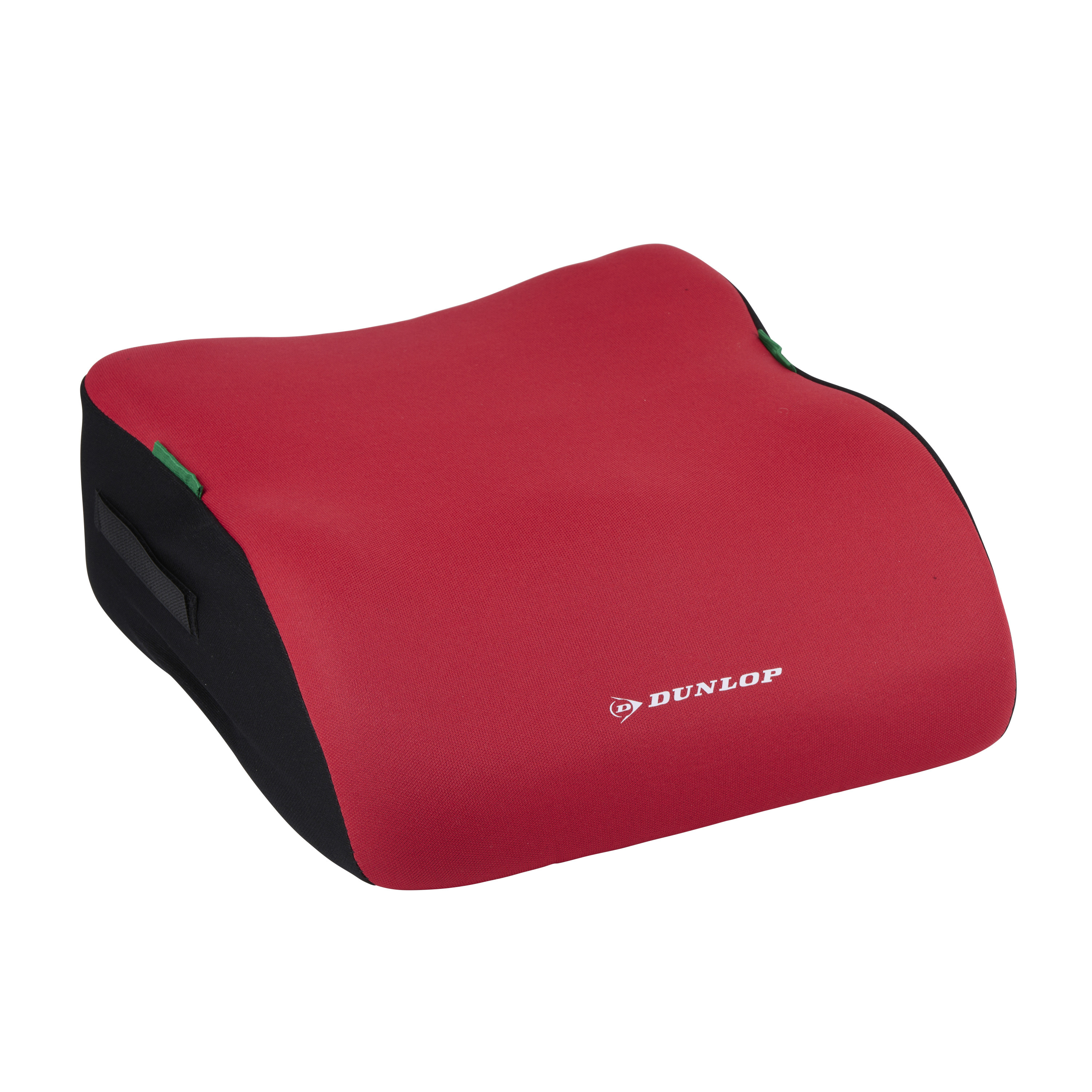 Dunlop - Stoelverhoger/autozitje voor kinderen - rood - 15 x 31 x 39 cm - kunststof -