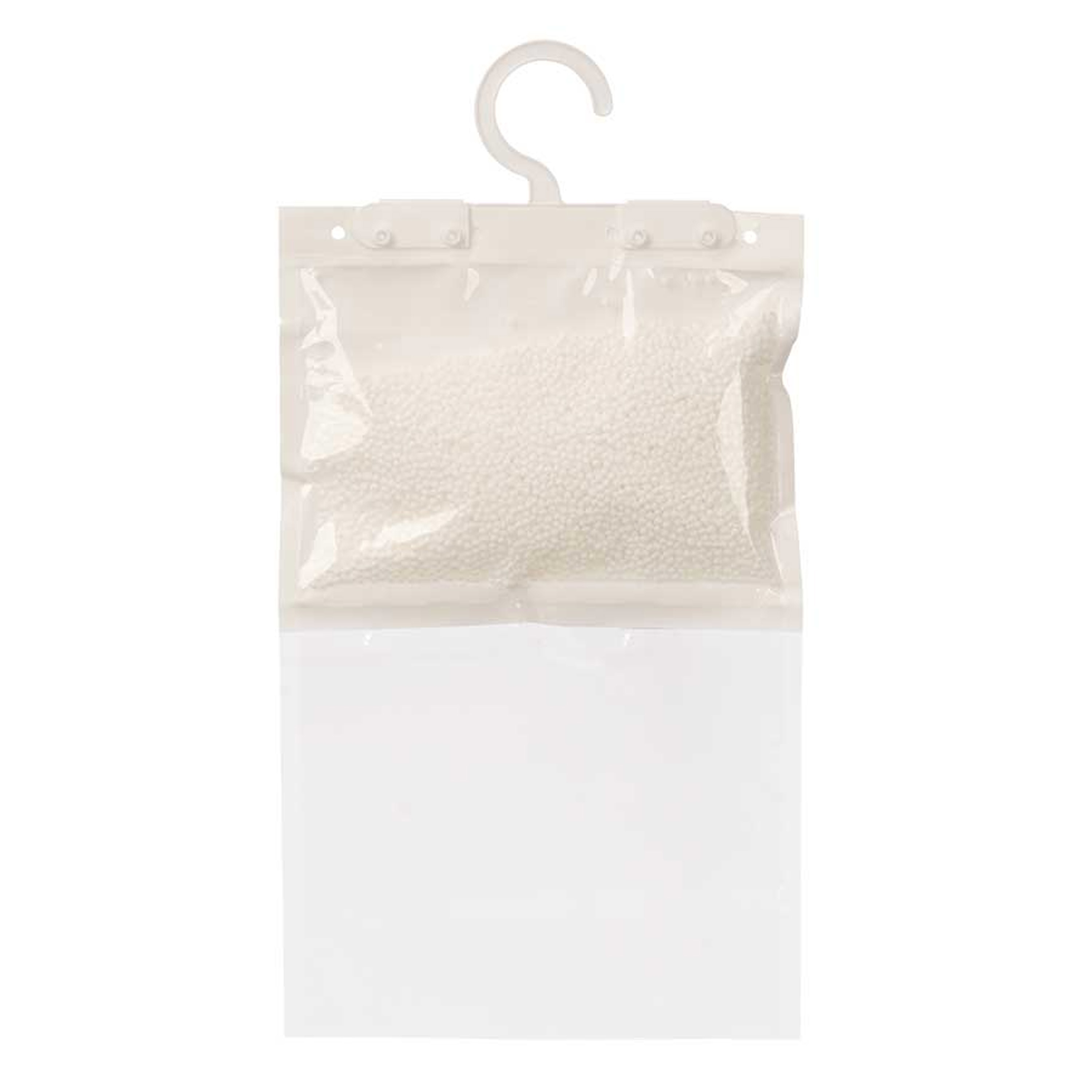 Vocht opnemende korrels 650 gram - Tegen schimmel/condens/geur - kledingkast - aan ophang haak -