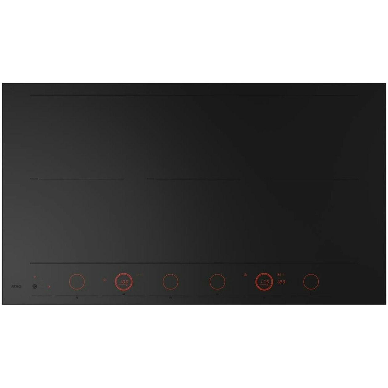 Atag HI29672SV Inductie inbouwkookplaat Zwart