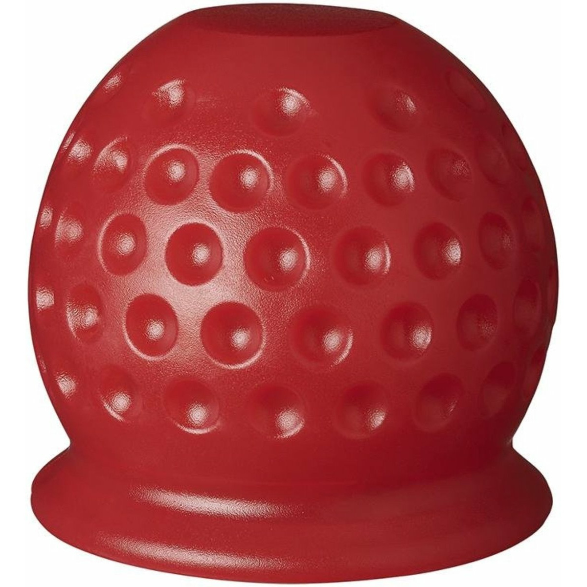 Trekhaakdop - rood - kunststof - Universeel - trekhaakdoppen - golfbal look -