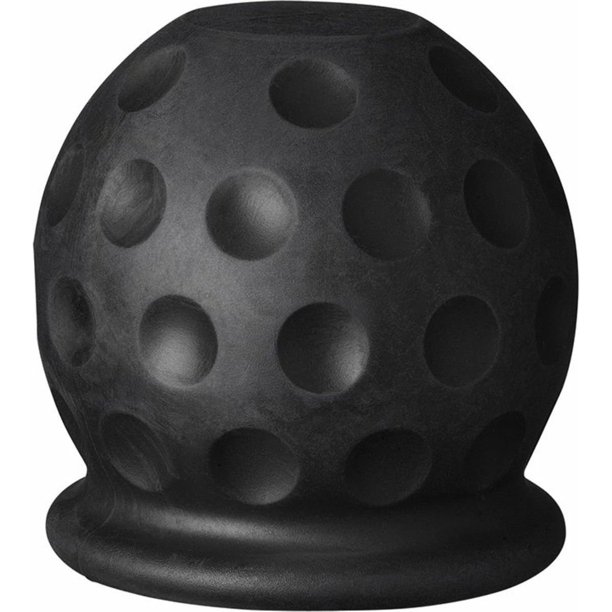 Trekhaakdop - zwart - kunststof - Universeel - trekhaakdoppen - golfbal look -