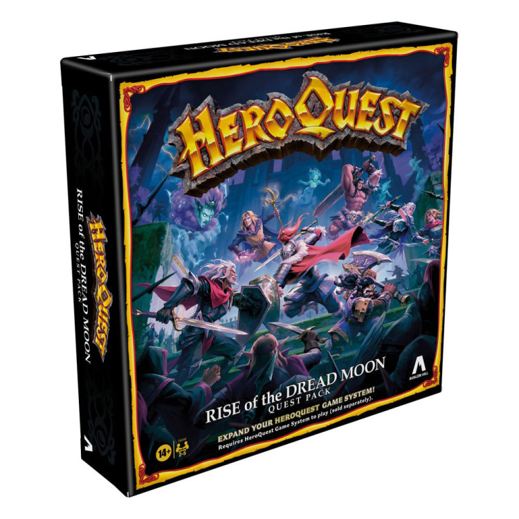 Diverse HeroQuest - Rise of the Dread Moon Quest Pack bordspel Uitbreiding, Engels, 2 - 5 spelers, Vanaf 14 jaar