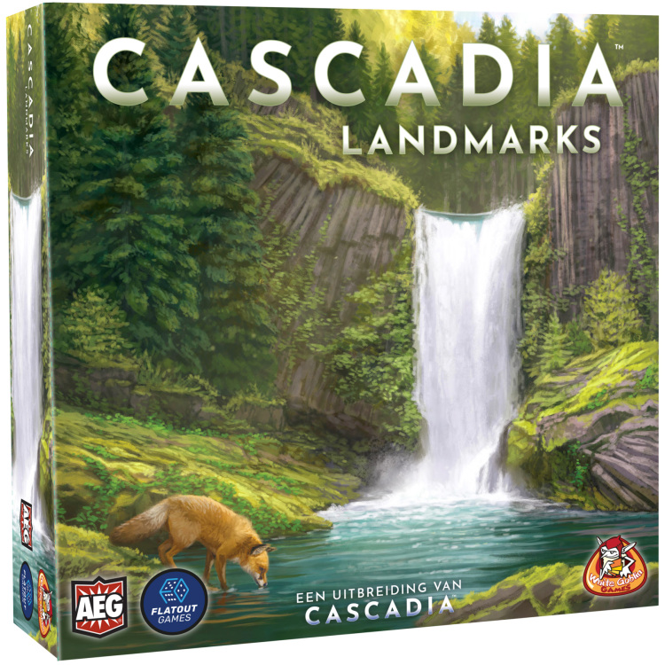 White Goblin Games Cascadia: Landmarks bordspel Uitbreiding, Nederlands, 1 - 6 spelers, 30 minuten, Vanaf 10 jaar