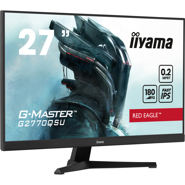 iiyama G-Master Red Eagle G2770QSU-B6 gaming monitor 180Hz, HDMI, DisplayPort, Audio