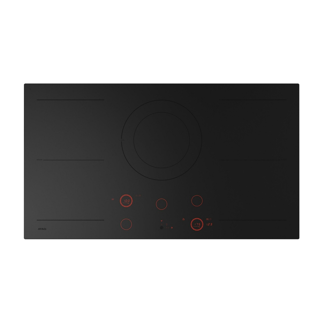 Atag HI29572SVMI Inductie inbouwkookplaat Zwart
