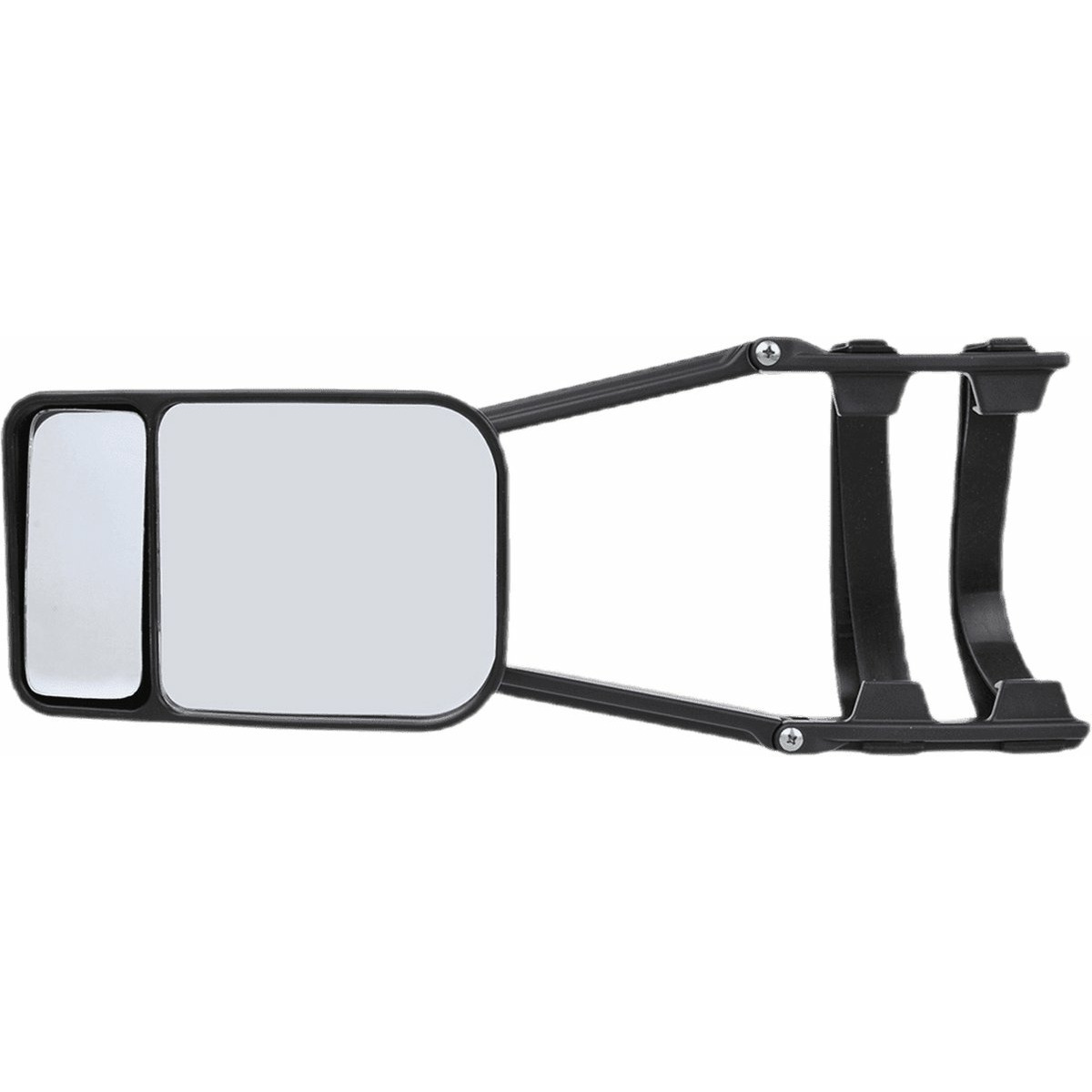 Caravanspiegel - zwart - 23 cm - universeel - dodehoekspiegel  -