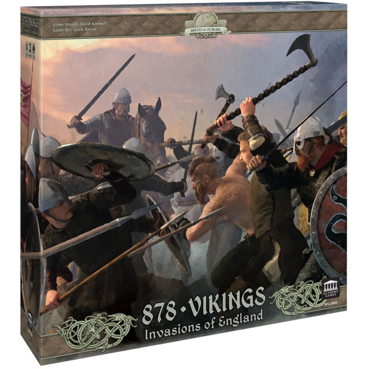 European Player Network Birth of Europe 878 Vikings Invasion of England bordspel Engels, 2 - 4 spelers, 60 - 240 minuten, Vanaf 12 jaar