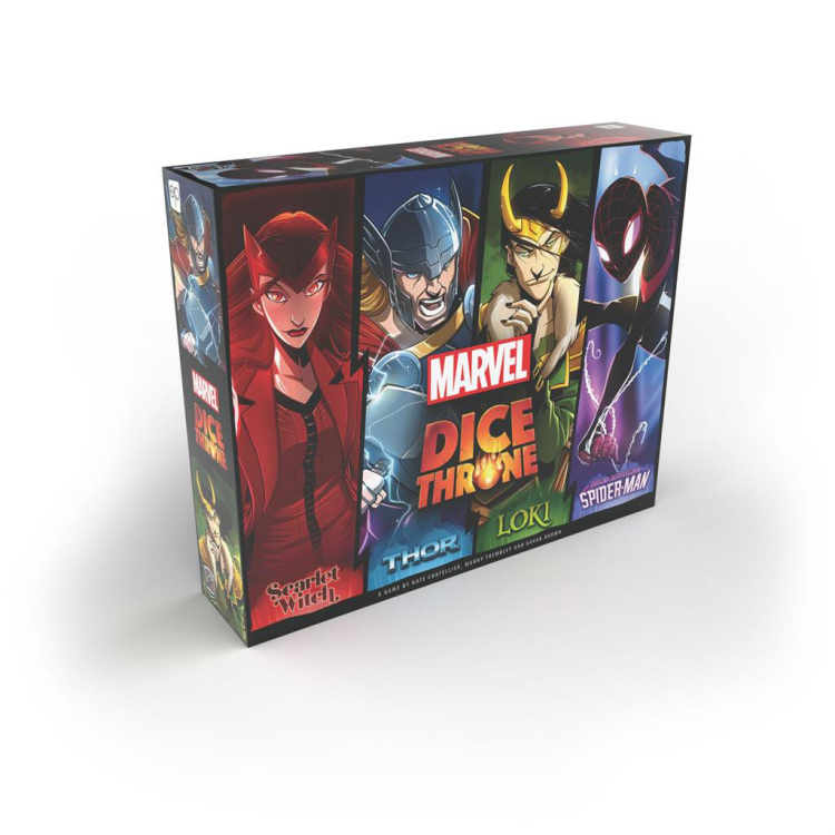 European Player Network Dice Throne: Marvel 4-Hero Box dobbelspel Engels, 2 spelers, 20 - 40 minuten, Vanaf 8 jaar