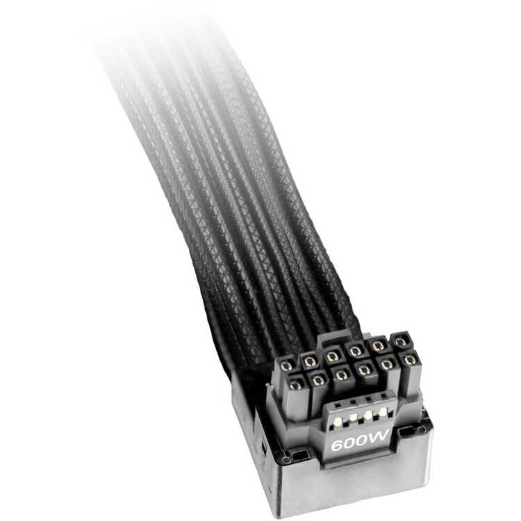 be quiet! 12V-2x6 / 12VHPWR 90° PCI-E Reversed Kabel kabel 70cm