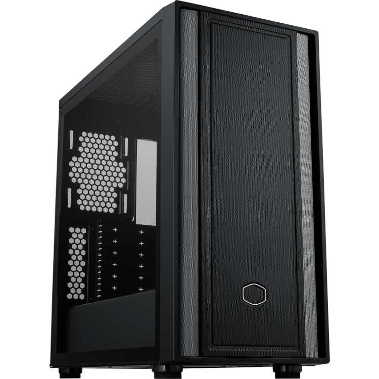 Cooler Master MasterBox 600 Lite tower behuizing 2x USB-A | 1x USB-C | RGB | Tempered Glass