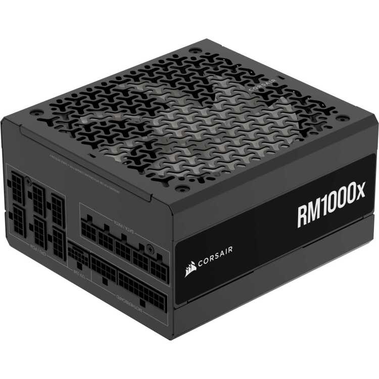 Corsair RM1000x (2024) voeding 3x PCIe, 1x 12VHPWR, kabelmanagement