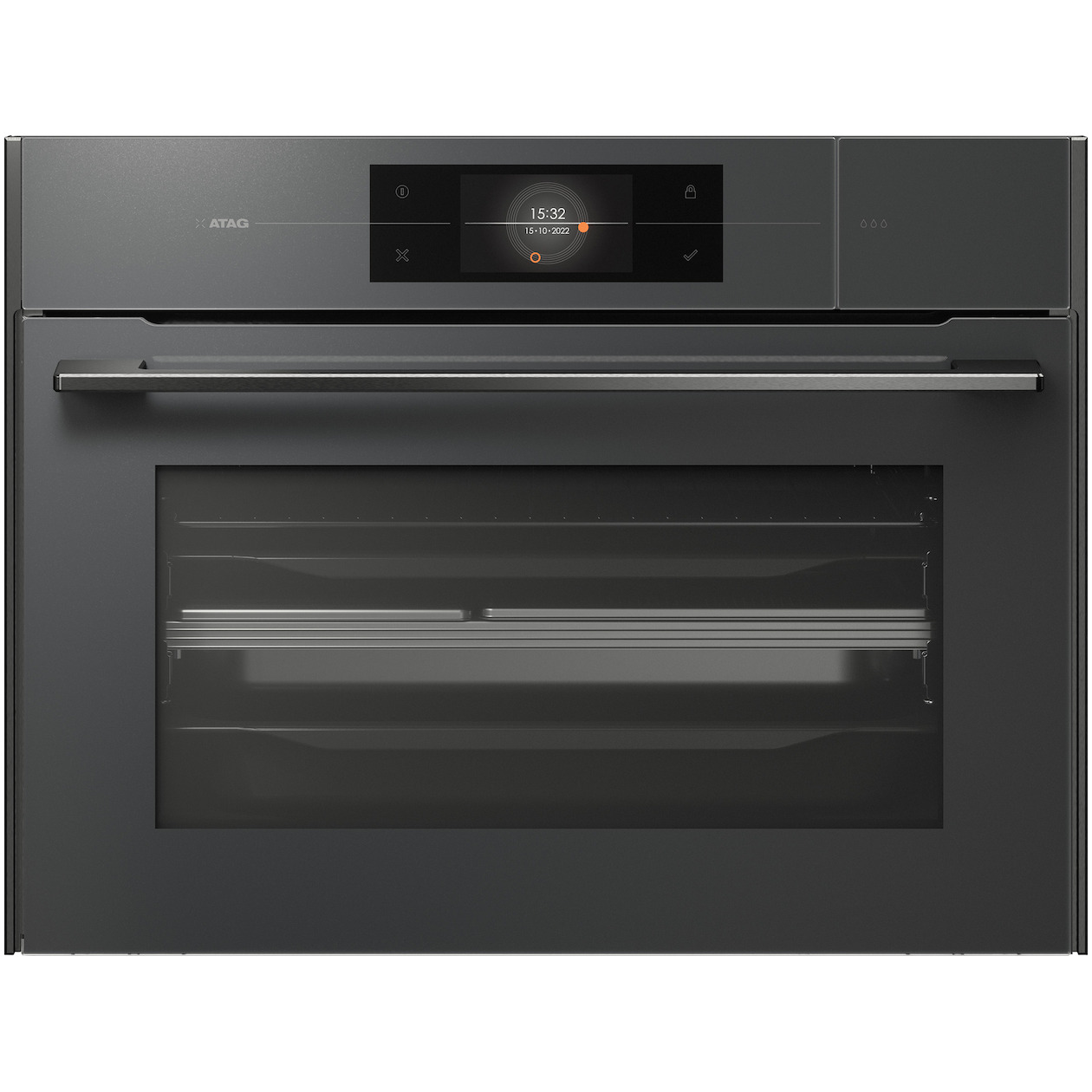 Atag CS4585M1C Inbouw combi stoomoven Grijs