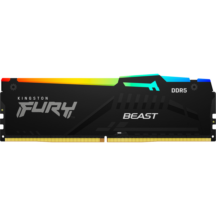 Kingston FURY 16 GB DDR5-6000 werkgeheugen KF560C36BBE2A-16, Beast RGB, EXPO