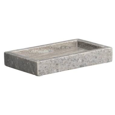 Tray Ivy - taupe marmer - 20x12 cm - Leen Bakker