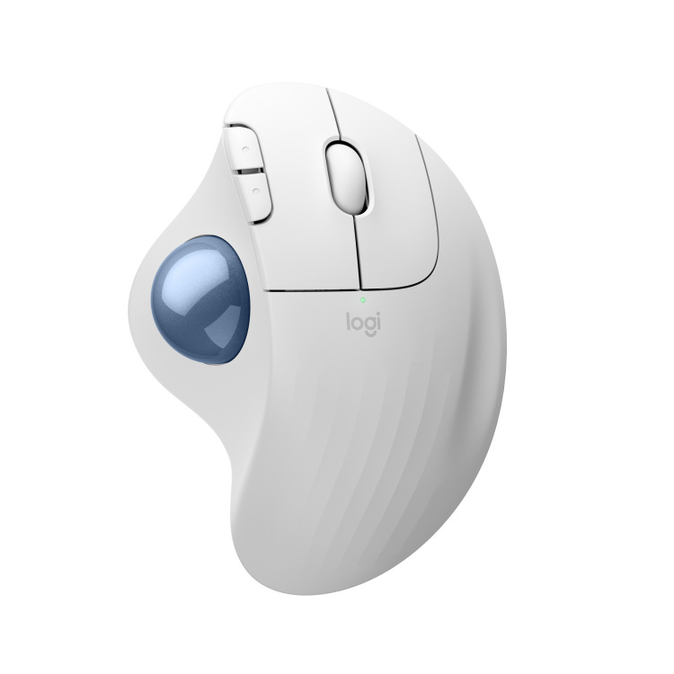 Logitech ERGO M575S Wireless Trackball Mouse trackball 400 - 2000 Dpi, Bluetooth Low Energy / 2,4 GHz USB