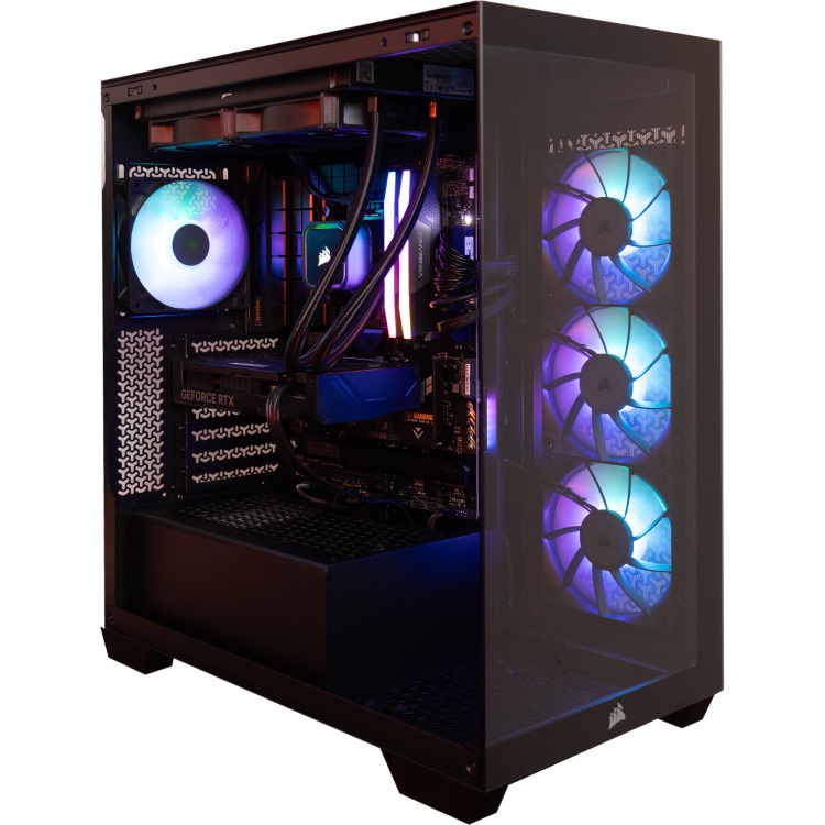 ALTERNATE Thunderstorm Starter i5 - RTX 4060 Ti iCue Edition gaming pc Core i5-14600KF | RTX 4060 Ti | 32 GB | 2 TB SSD