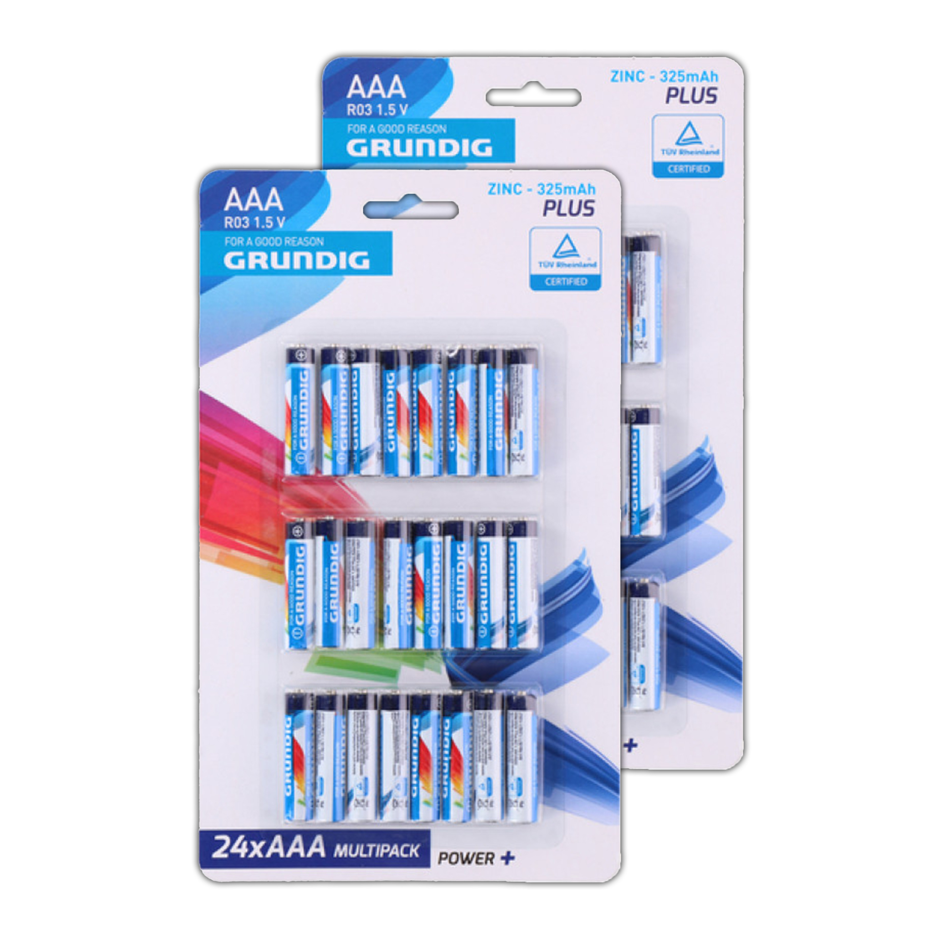 48x Grundig Batterijen - AAA - alkaline - 1.5 V - voordeelpak - niet-oplaadbaar -