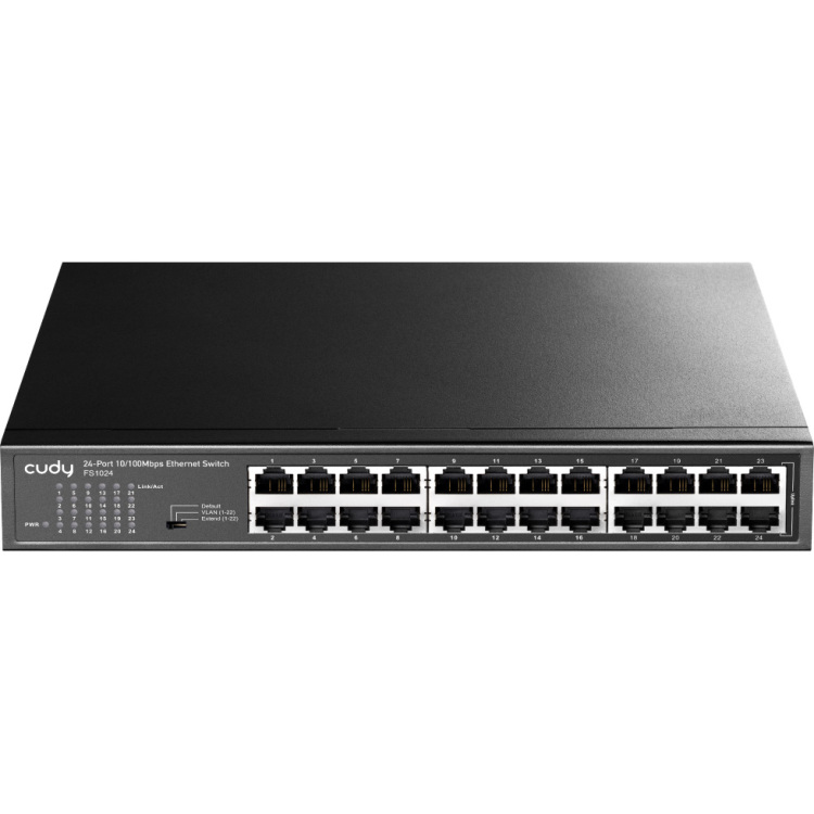 Cudy 24-Port 10/100 Mbps Metal Switch switch Unmanaged