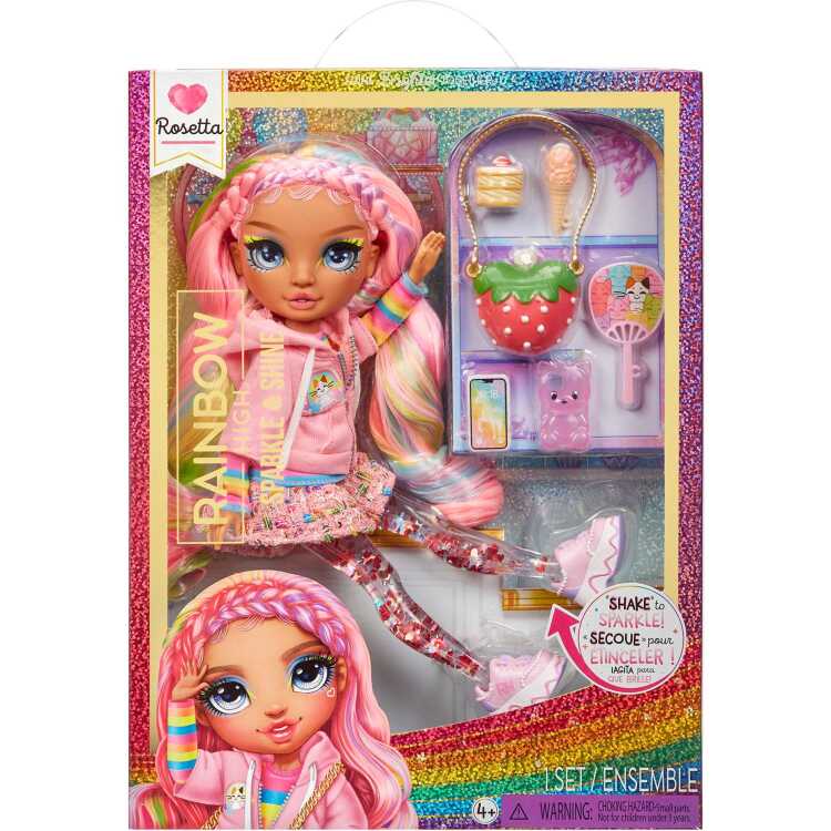 MGA Entertainment Rainbow High Sparkle & Shine - Rosetta pop