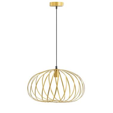 Hanglamp Pamplona E27 - goudkleur - 25xØ45,5 cm - Leen Bakker