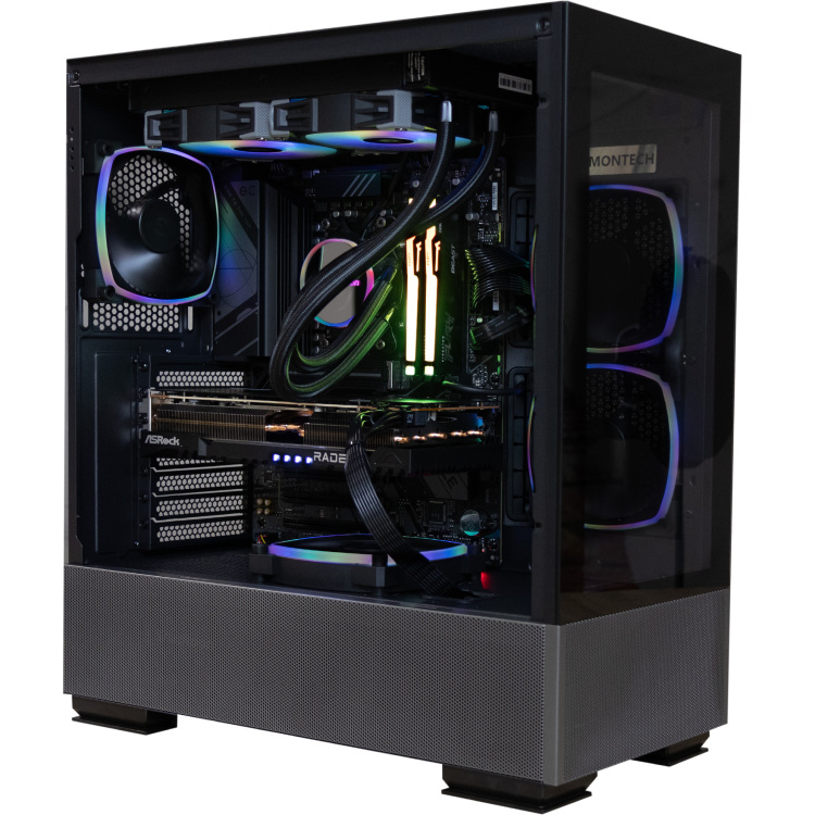 ALTERNATE Thunderstorm Starter R5 - RX 7700 XT gaming pc R5 7600 | RX 7700 XT | 32 GB | 2 TB SSD
