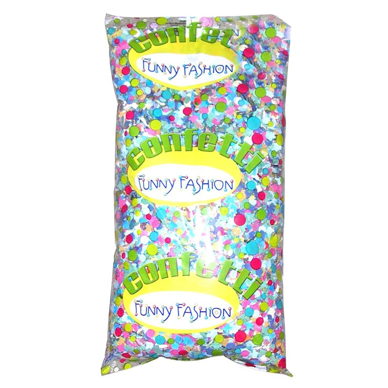 Confetti snippers van papier - multi colours mix - 500 gram zakje - feestartikelen/versieringen -