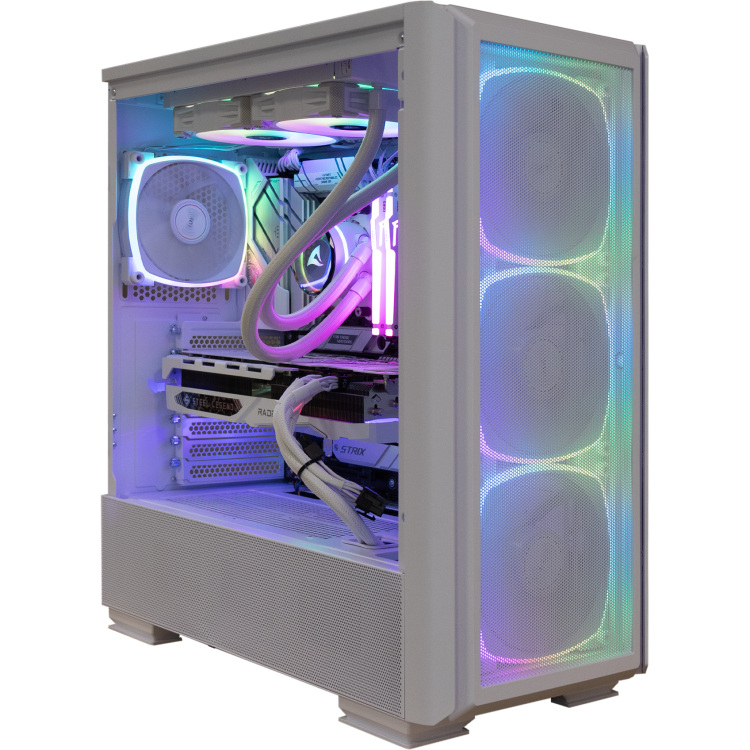 ALTERNATE Thunderstorm Pro R7 - RX 7800 XT White Edition gaming pc R7 7800X3D | Radeon RX 7800 XT | 32 GB | 2 TB SSD