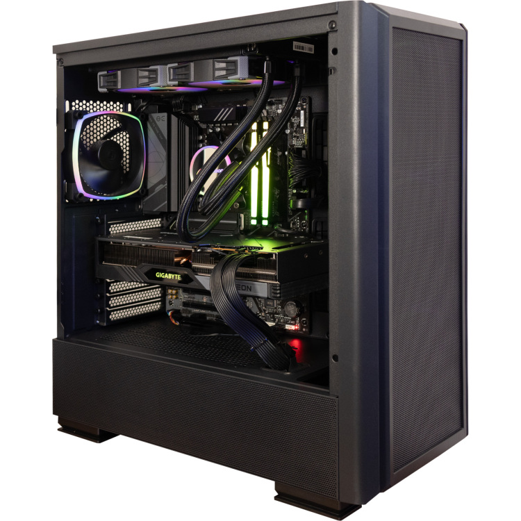 ALTERNATE Thunderstorm Pro R7 - RX 7800 XT gaming pc R7 7800X3D | Radeon RX 7800 XT | 32 GB | 2 TB SSD
