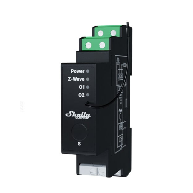 Shelly Wave Pro Shutter schakelaar Z-Wave S800